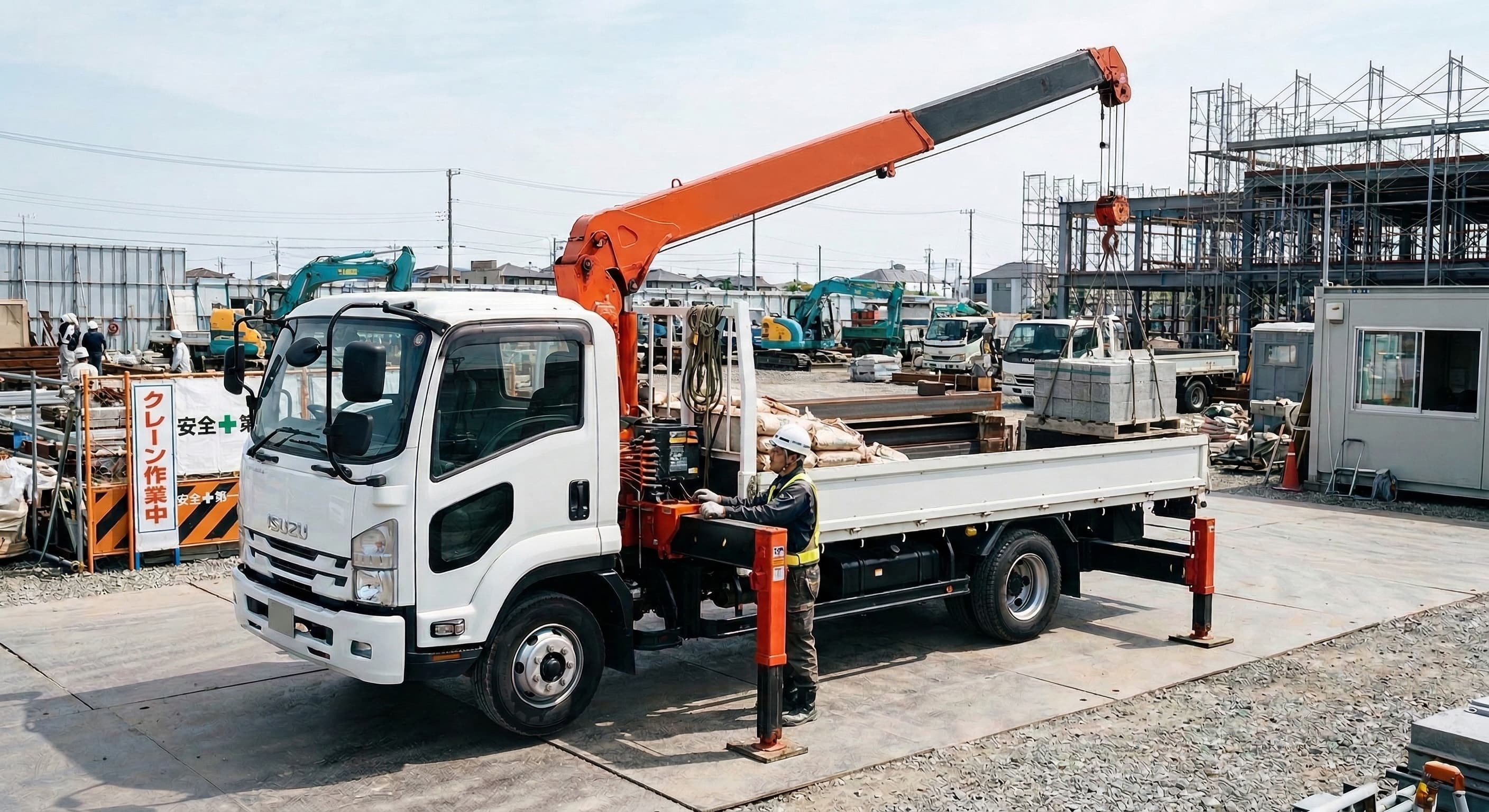 小型移動式クレーン 点検、修理